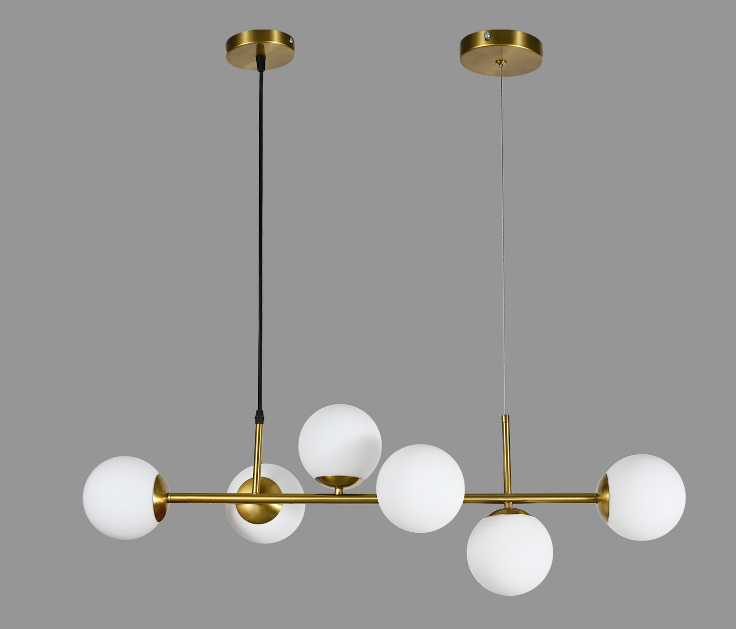 Candil colgante 6 esferas LU-CR-SAID