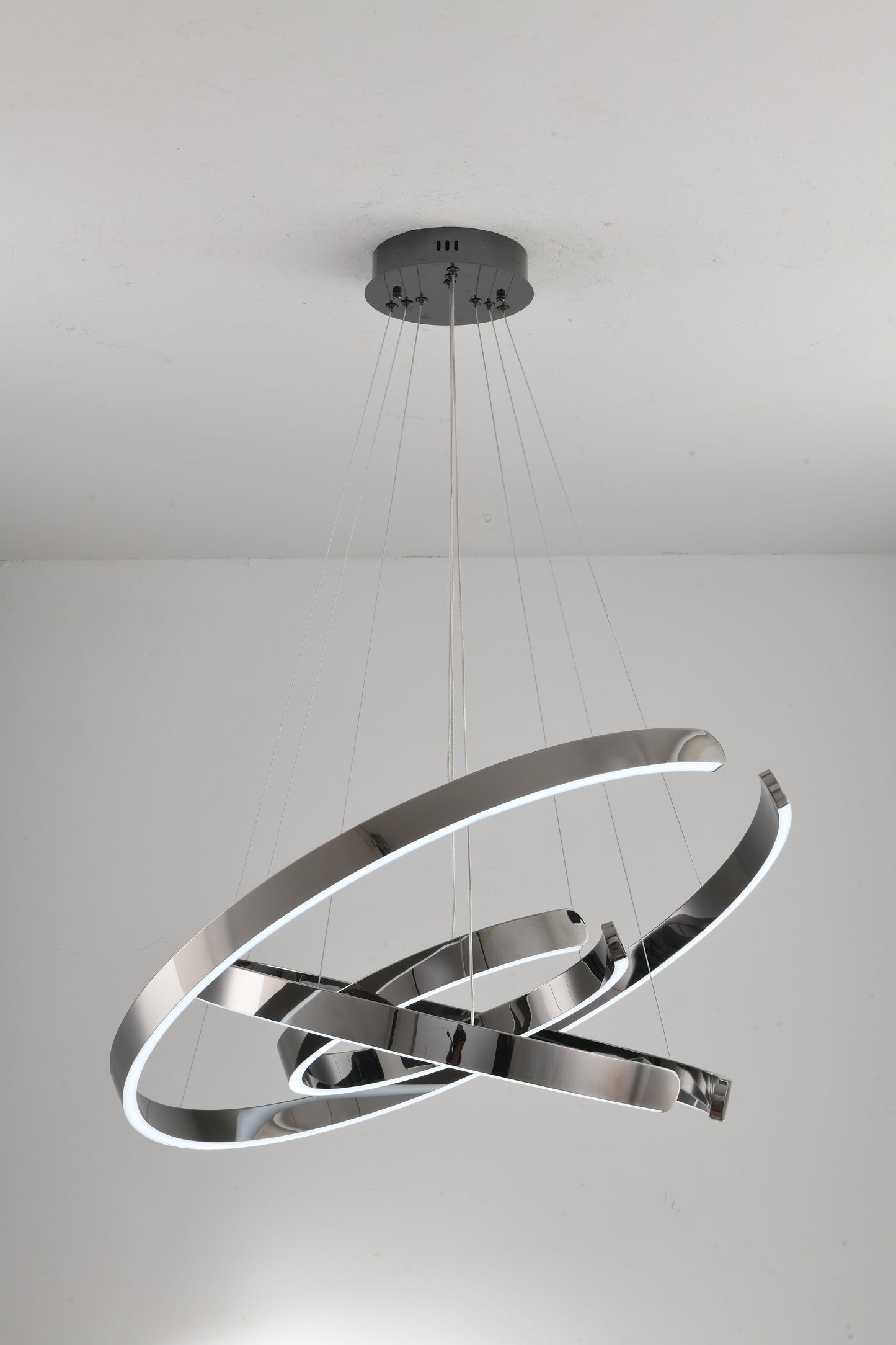 LAMPARA COLGANTE DE 3 AROS VOLTA