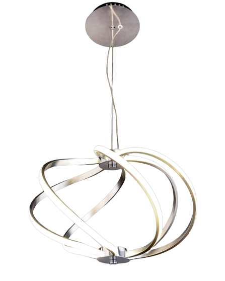 Lampara Candil Led Modernista Esfera Luz 4000K Colgante LU-MO-BARANASI-R-78w