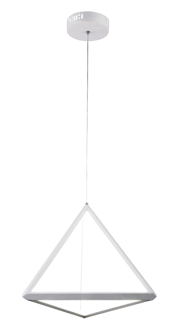 Lámpara minimalista pirámide led negro LU-MO-PRIM-N