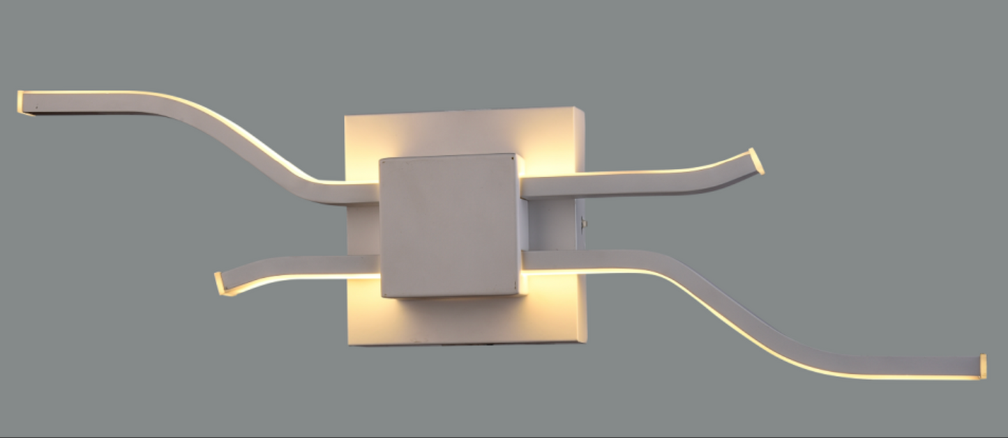 Lámpara de pared moderna blanco LU-ARB-PRD-16w