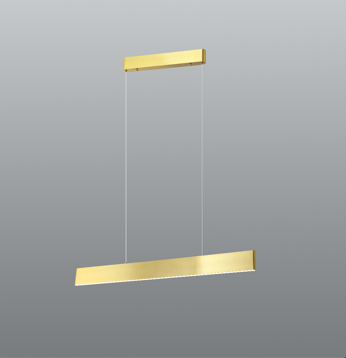 Lámpara LED Minimal barra lineal DORADO 80cm LU-MO-LINE-CD