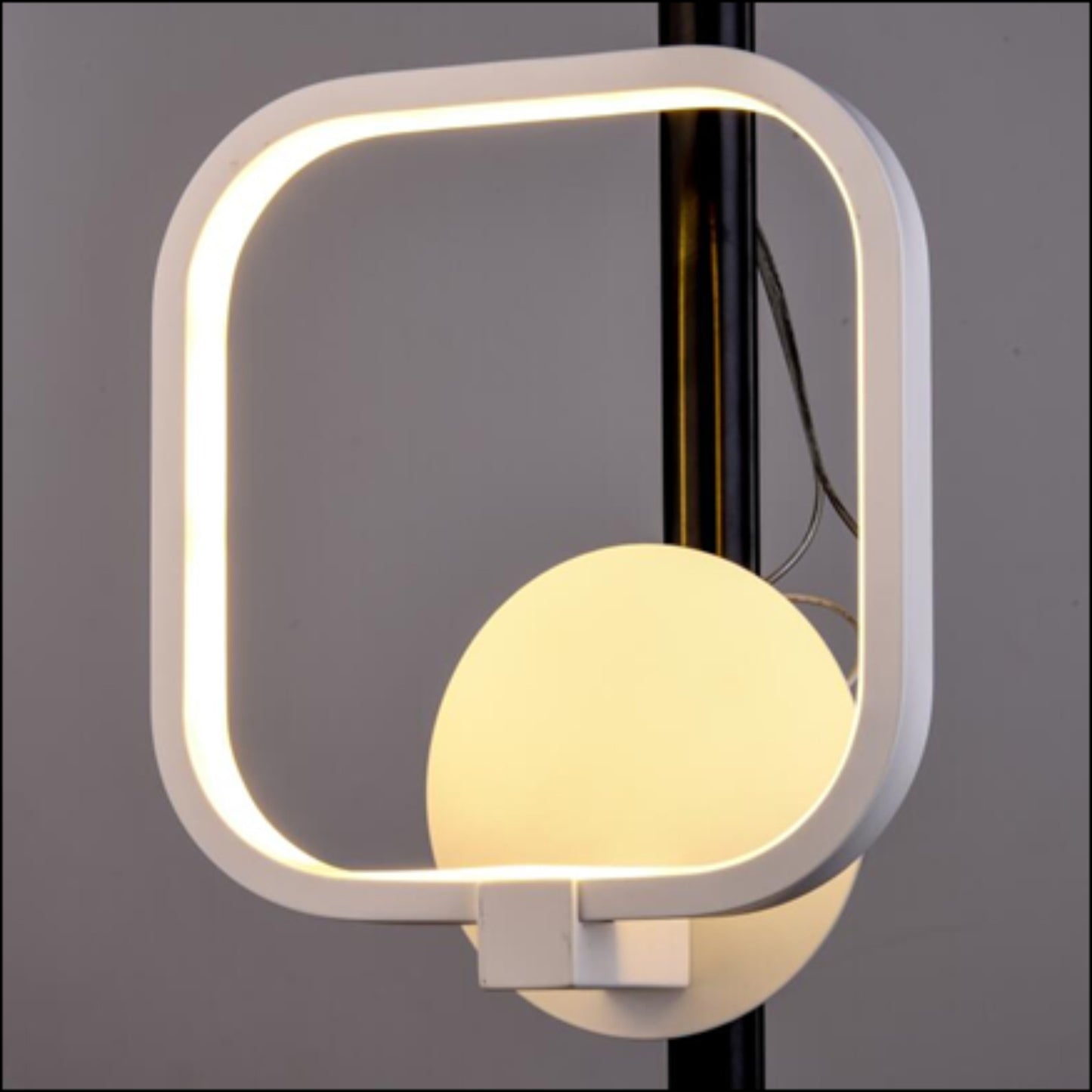 LÁMPARA MINIMALISTA EMPOTRADA CUADRADA LU-MO-PUNE-C15w