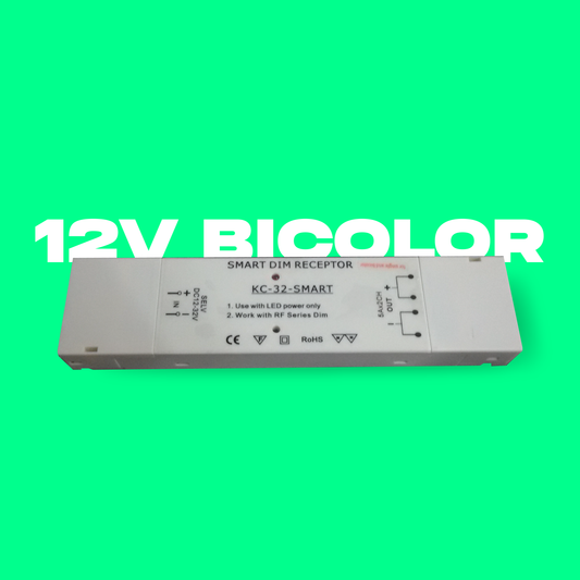 CONTROLADOR SWITCH DIMMER PARA ROLLOS DE LEDS BICOLOR