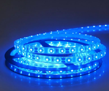 ROLLO DE LED 5050 AZUL DE 300 LEDS PARA INTERIOR