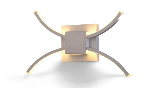 Lámpara Minimal Empotrada Medios Círculos