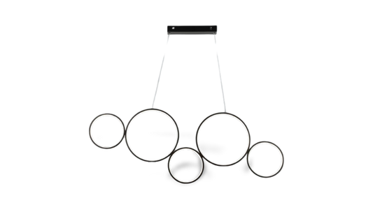 Lámpara Colgante moderna 1.20 metros negro LU-MO-LOFT-N