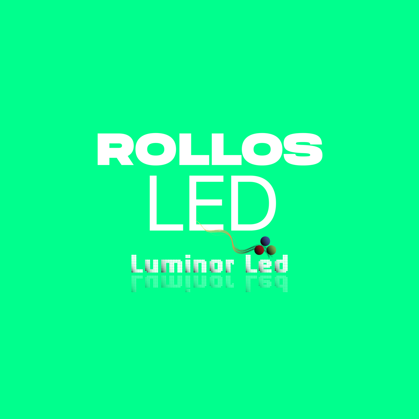 ROLLO DE LED 5050 RGB EXTERIOR 300 LEDS