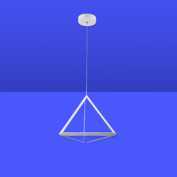 Lámpara minimalista pirámide led negro LU-MO-PRIM-N